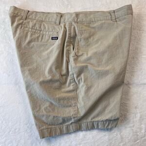 Patagonia Men's Khaki Shorts Size 40X8 Organic Cotton
